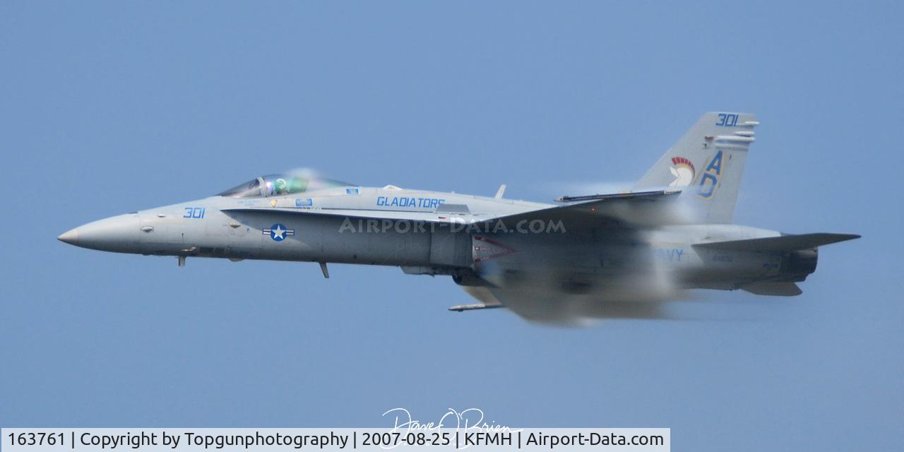 163761, 1989 McDonnell Douglas F/A-18C Hornet C/N 0839, CATFISH going ballistic