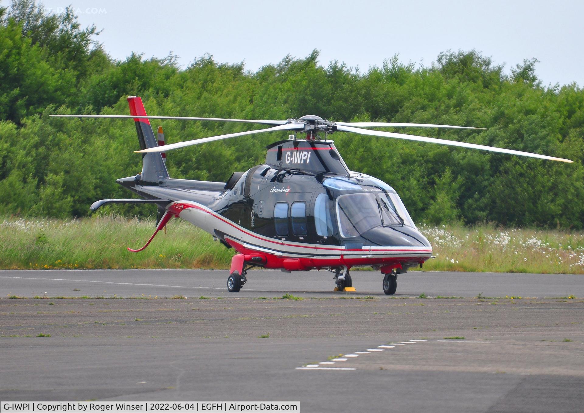 G-IWPI, 2013 AgustaWestland AW-109SP GrandNew C/N 22299, Visiting GrandNew operated by GB Helicopters.