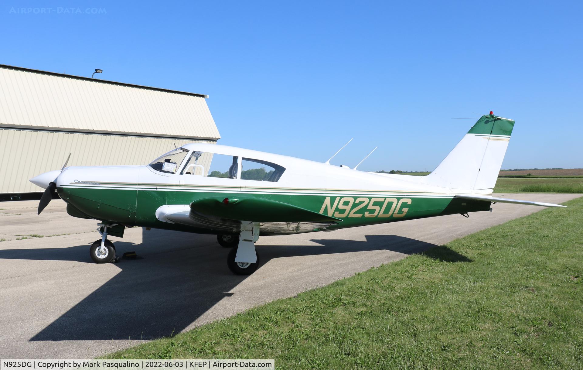 N925DG, 1960 Piper PA-24 C/N 24-1870, Piper PA-24-180