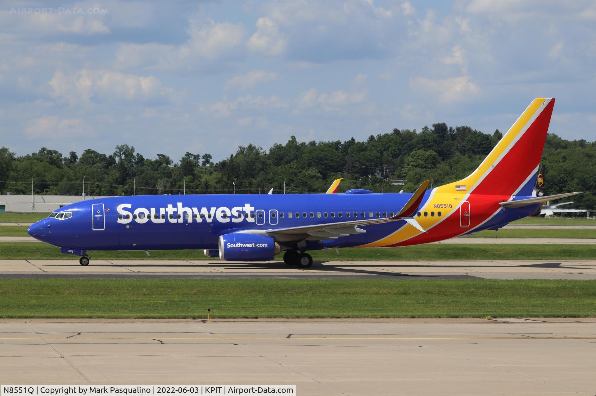 N8551Q, 2017 Boeing 737-8H4 C/N 36951, Boeing 737-8H4