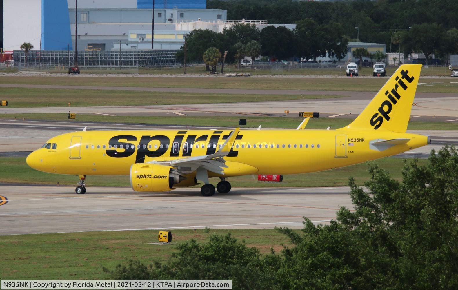 N935NK, 2020 Airbus A320-271N C/N 10108, TPA 2021
