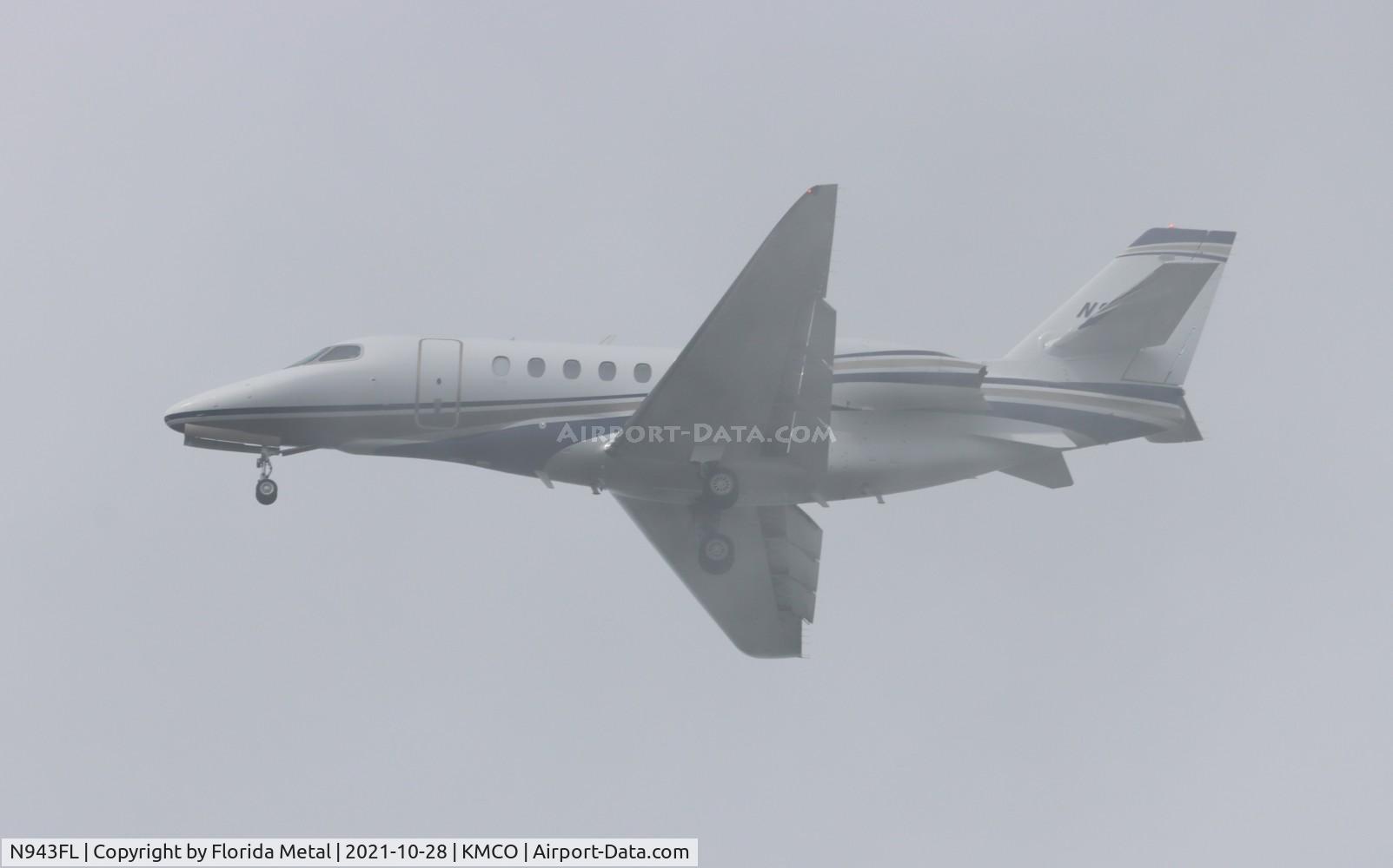 N943FL, 2019 Cessna 680A Citation Latitude C/N 680A-0234, MCO 2021