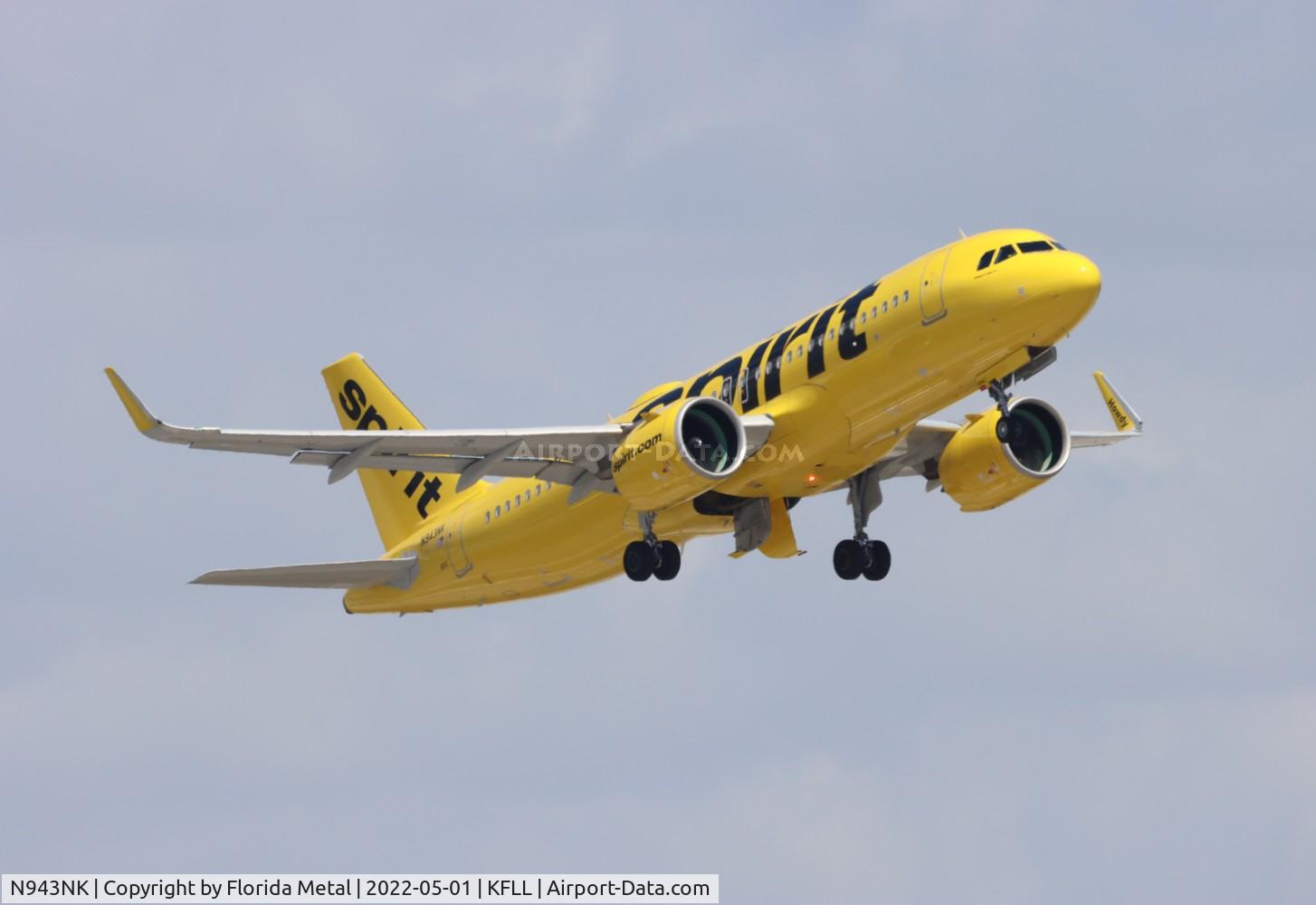 N943NK, 2021 Airbus A320-271N C/N 10563, FLL 2022