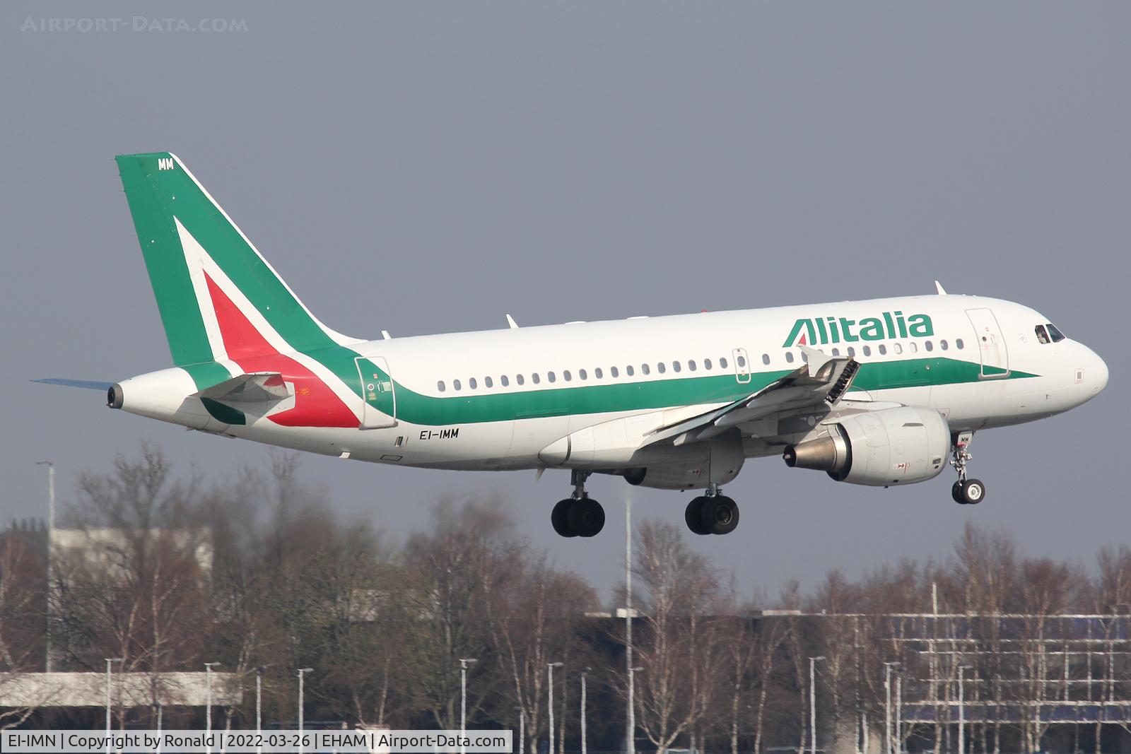 EI-IMN, 2011 Airbus A319-111 C/N 4764, at spl
