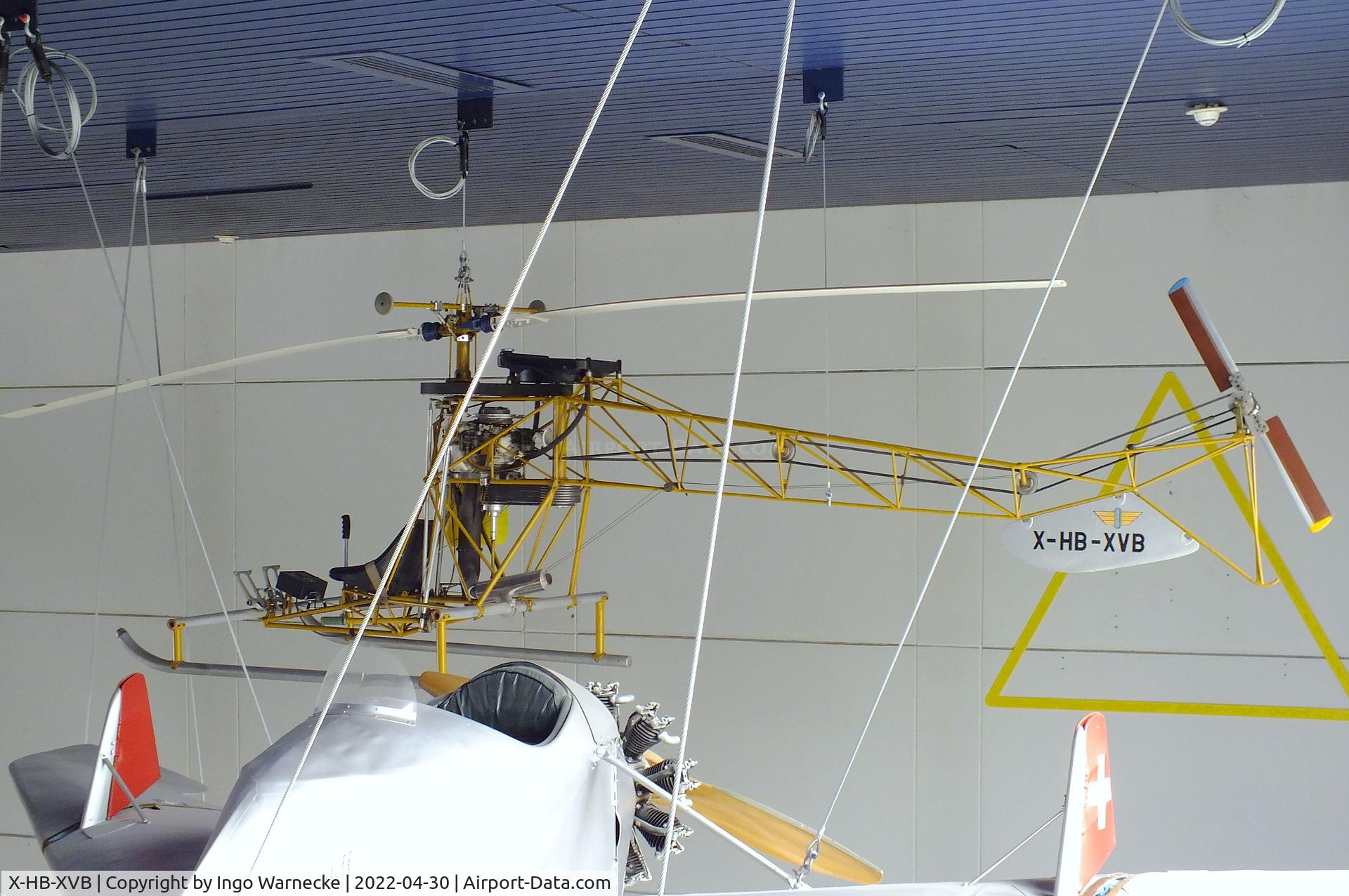 X-HB-XVB, 1964 Robert Stierlin RS-40 C/N 001, Robert Stierlin RS-40 at the Verkehrshaus der Schweiz, Luzern (Lucerne)