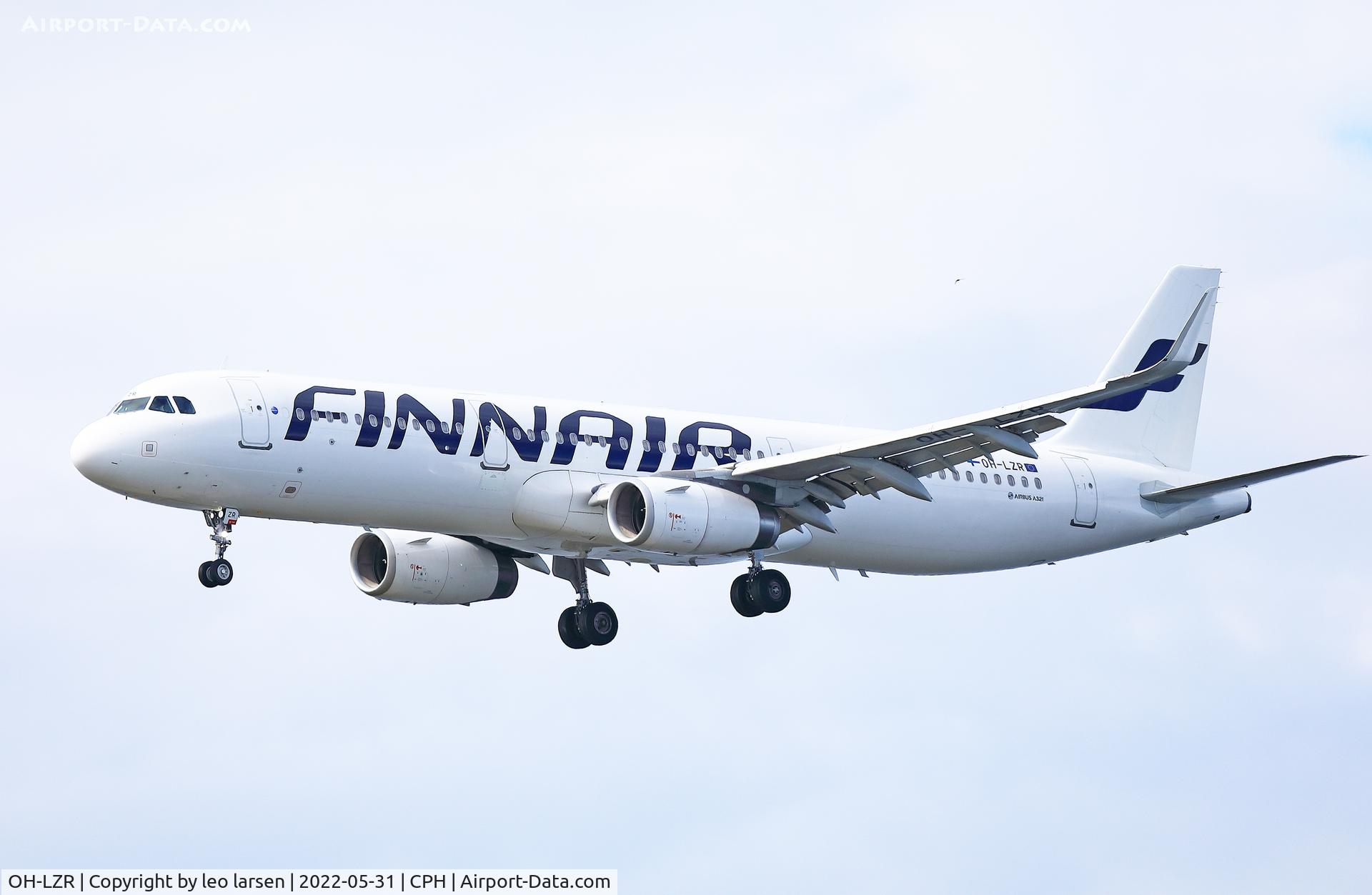 OH-LZR, 2017 Airbus A321-231 C/N 7981, Copenhagen 31.5.2022