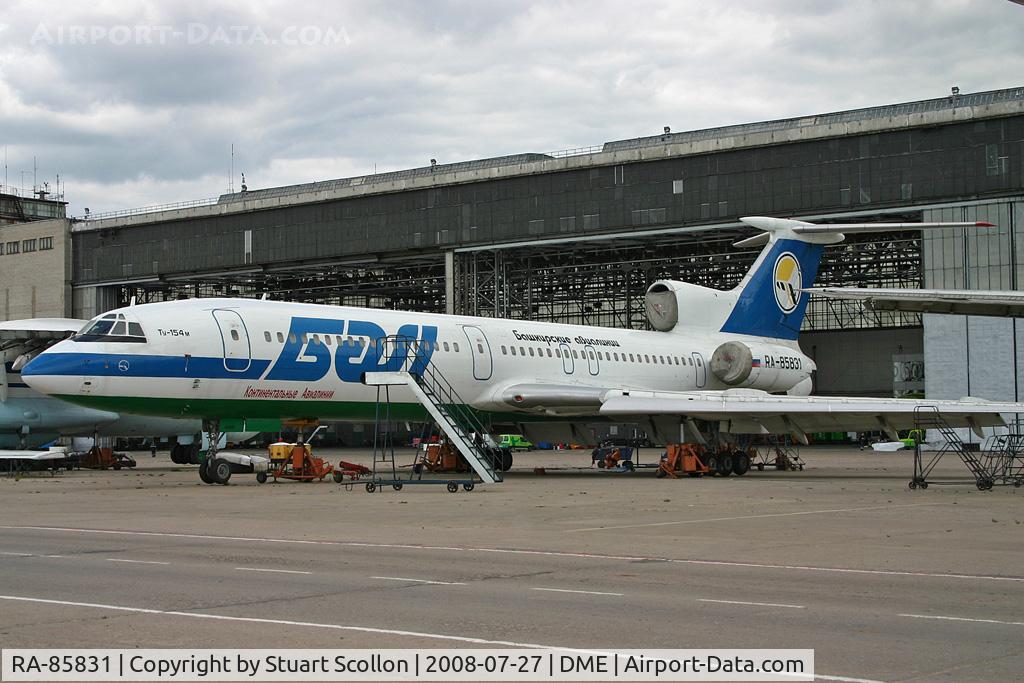 RA-85831, Tupolev Tu-154M C/N 88A774, Bashkirian Al