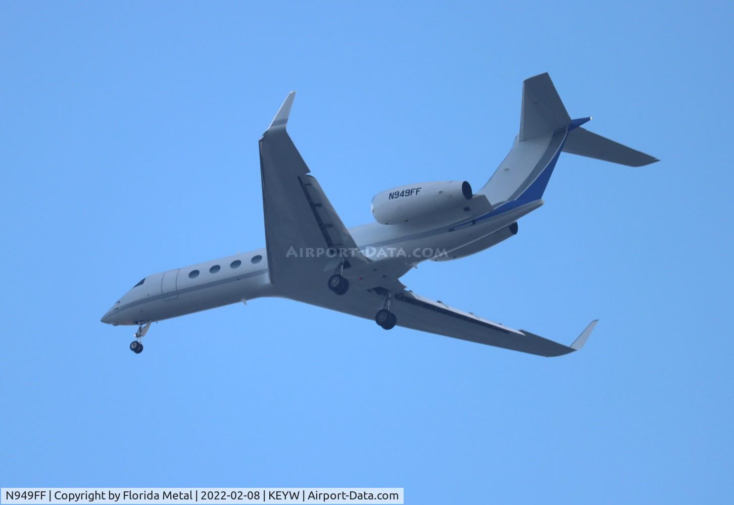 N949FF, 2013 Gulfstream GV-SP (G550) C/N 5423, Gulfstream 550