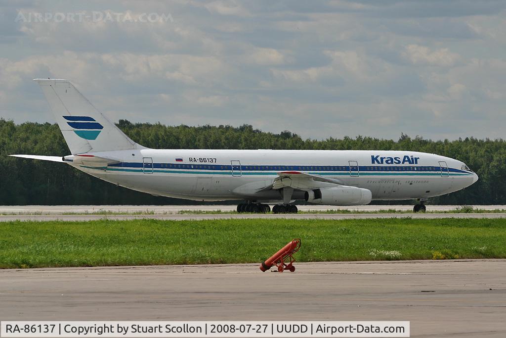 RA-86137, 1992 Ilyushin IL-86 C/N 51483210095, Kras Air