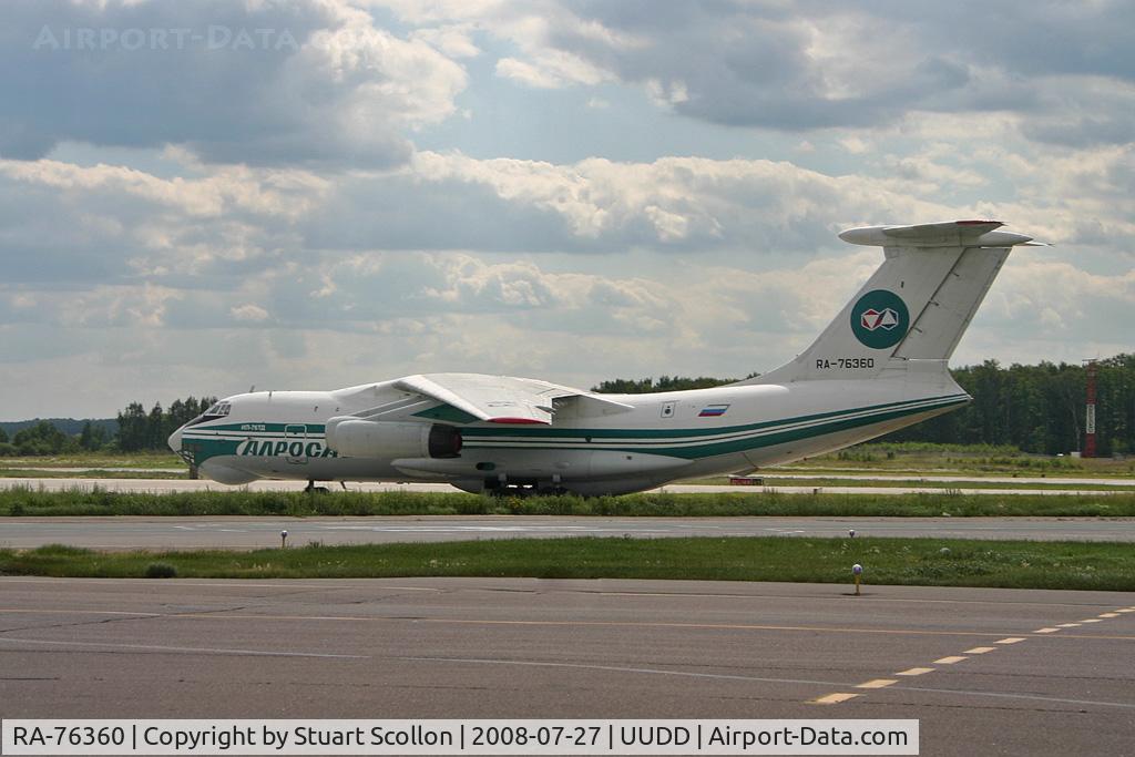 RA-76360, 1993 Ilyushin IL-76TD C/N 1033414492, Alrosa