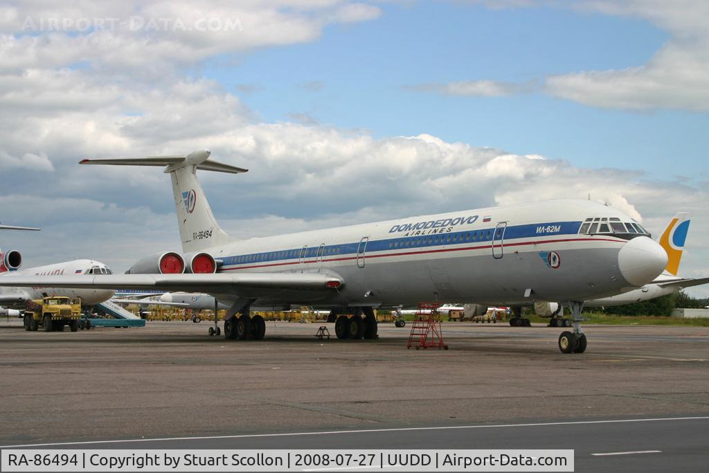 RA-86494, Ilyushin Il-62M C/N 4140952, Domodedovo