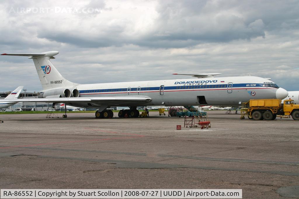 RA-86552, Ilyushin Il-62M C/N 2052345, Domodedovo