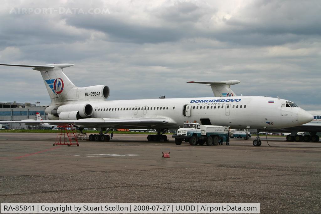 RA-85841, 1990 Tupolev Tu-154M C/N 90A858, Domodedovo