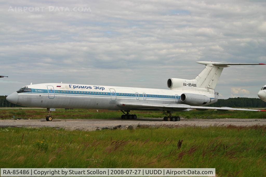 RA-85486, 1981 Tupolev Tu-154B-2 C/N 81A486, Gromov