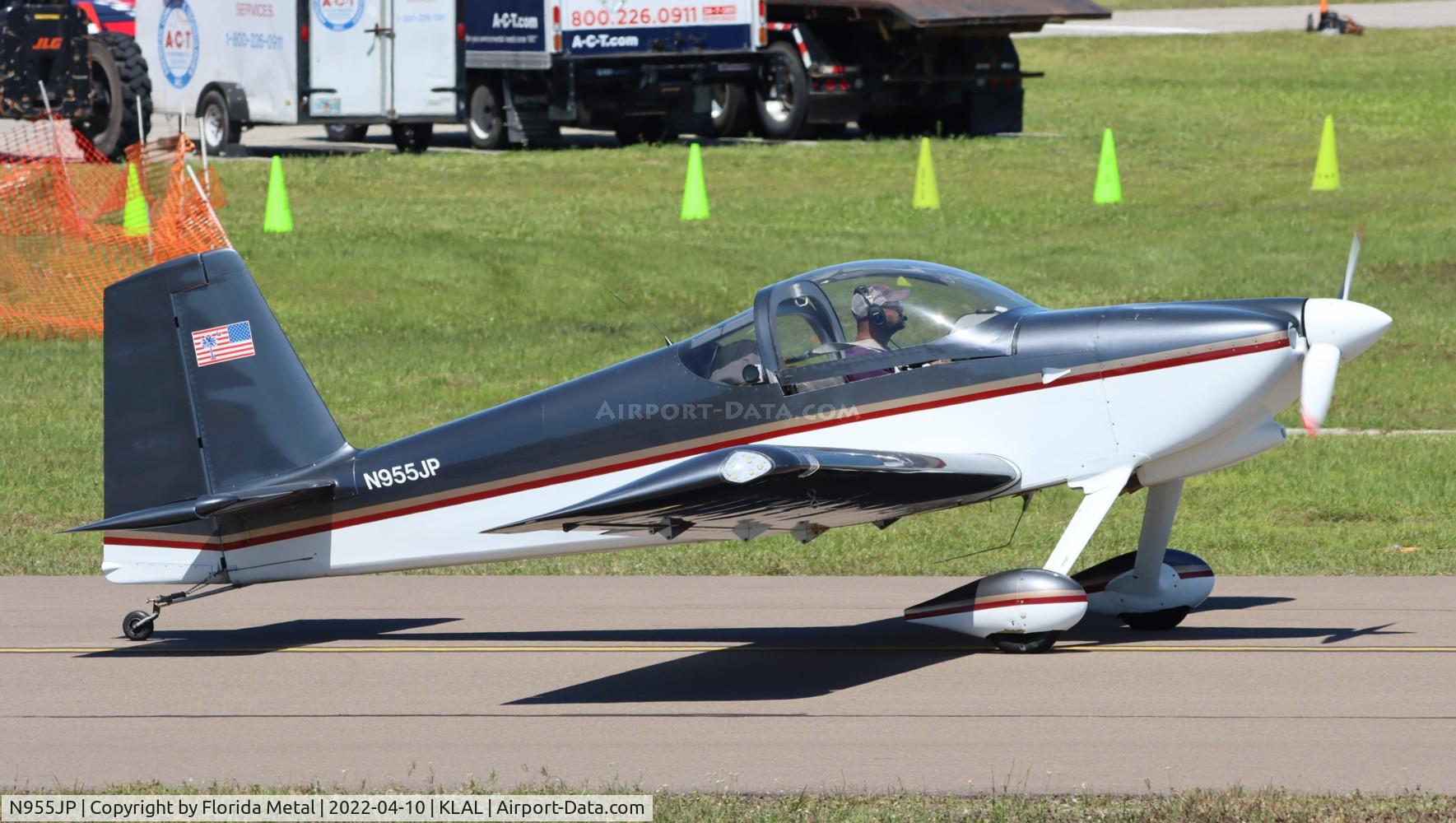 N955JP, Vans RV-9 C/N 91416, Sun N Fun 2022 LAL