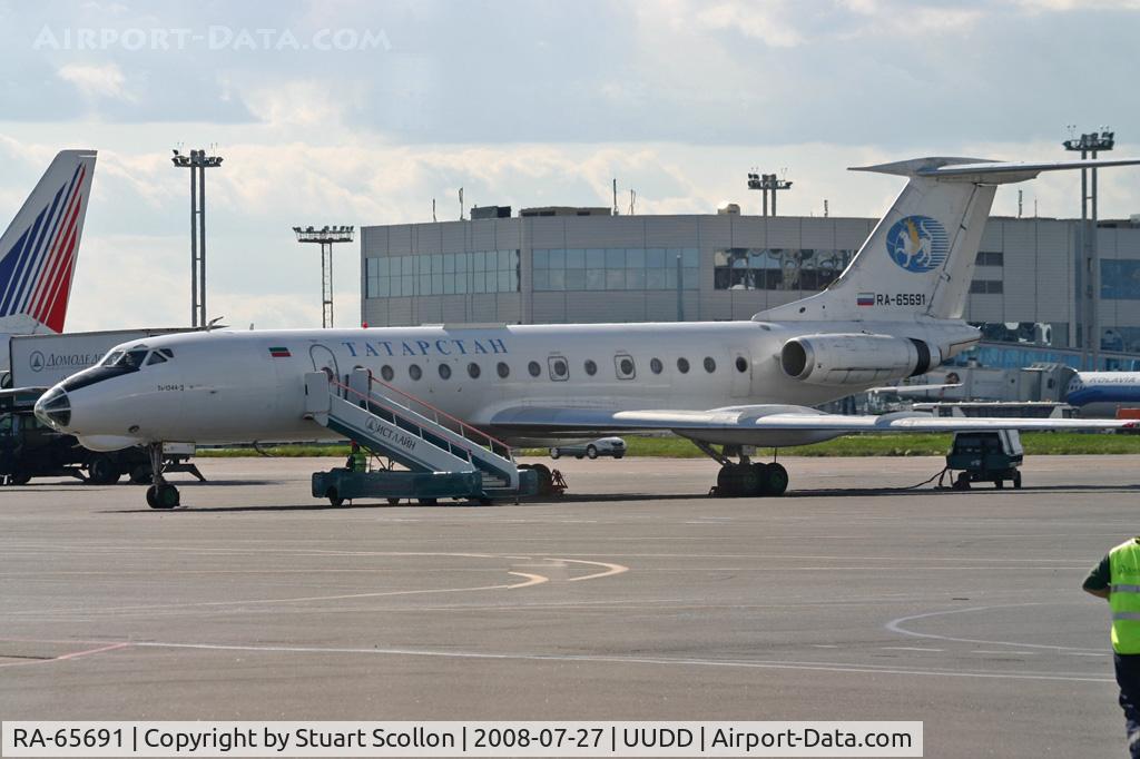 RA-65691, 1980 Tupolev Tu-134A-3 C/N 63195, Tatastan
