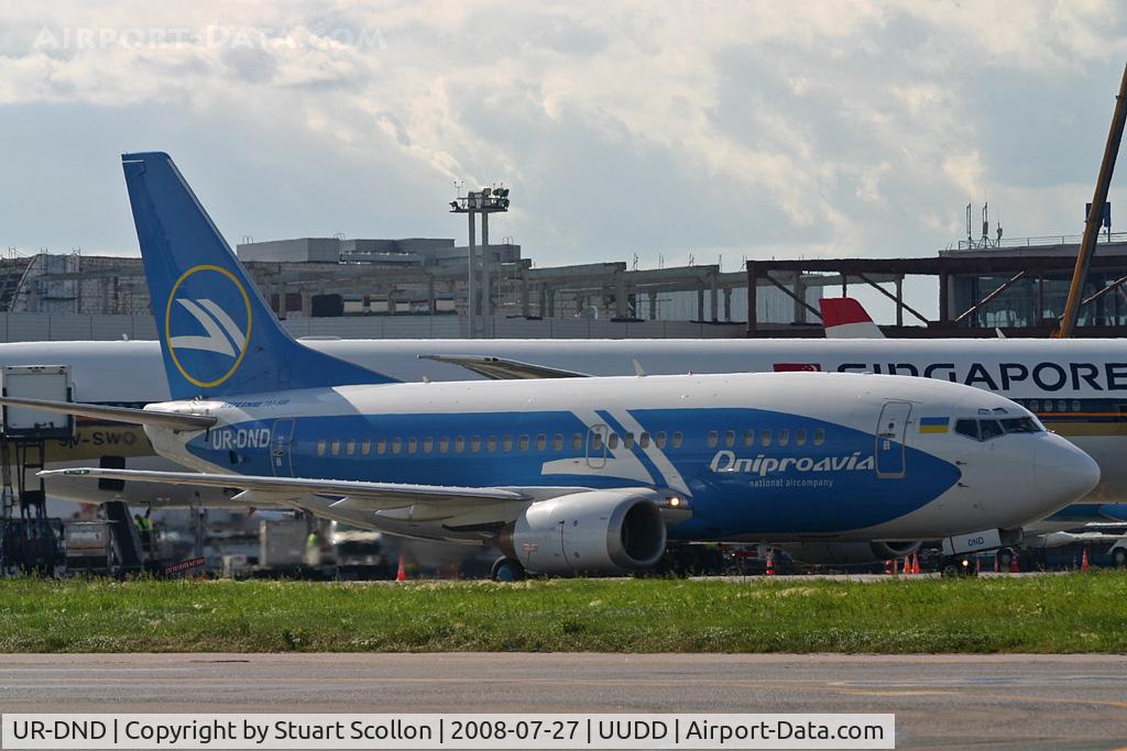 UR-DND, 1997 Boeing 737-5L9 C/N 28722, Domavia