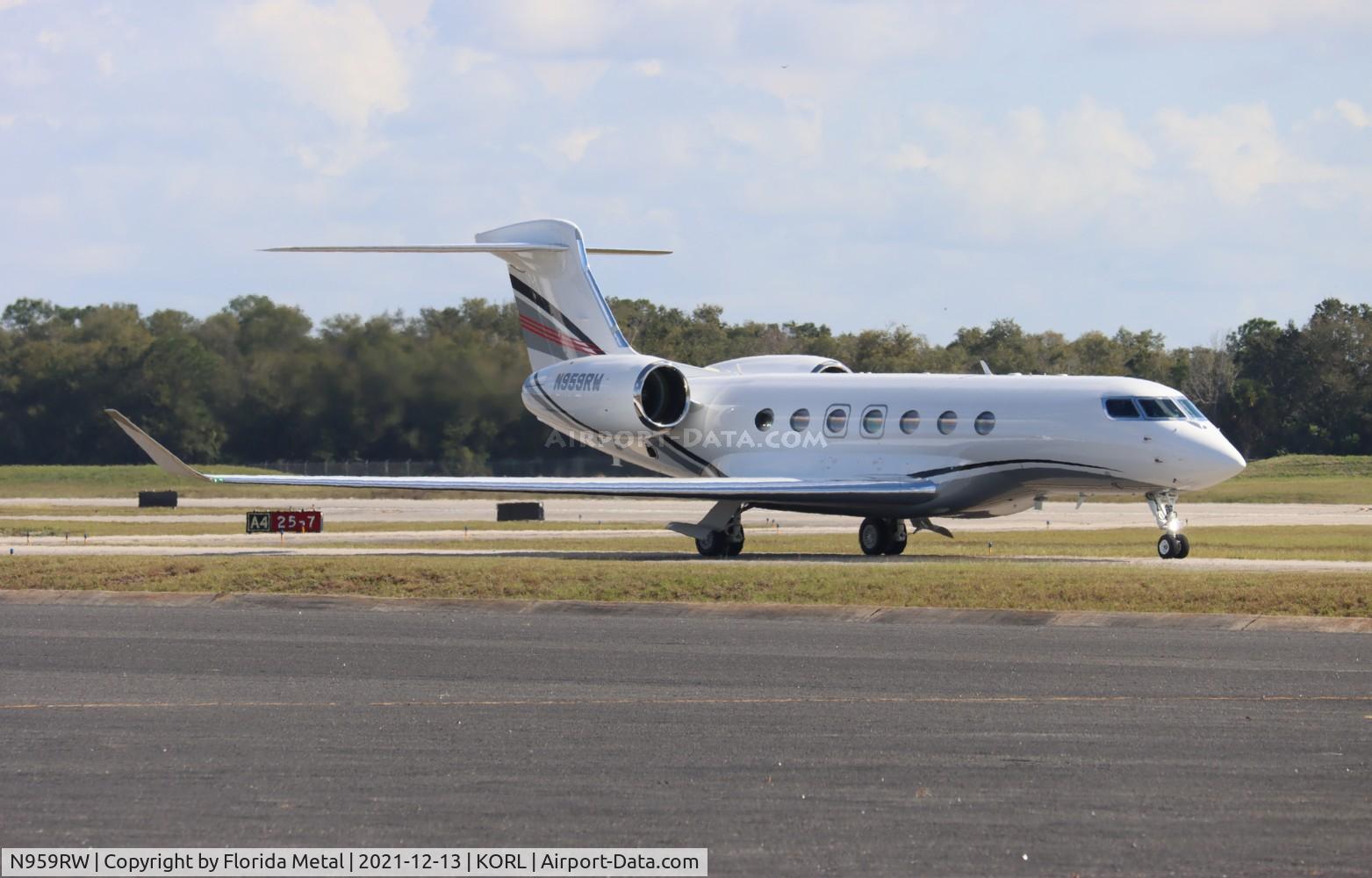 N959RW, 2019 Gulfstream GVII (G600) C/N 73025, Gulfstream G600