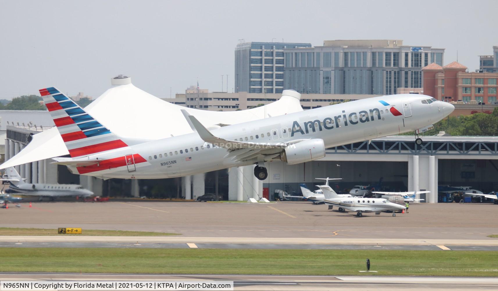 N965NN, 2015 Boeing 737-823 C/N 33239, TPA 2021