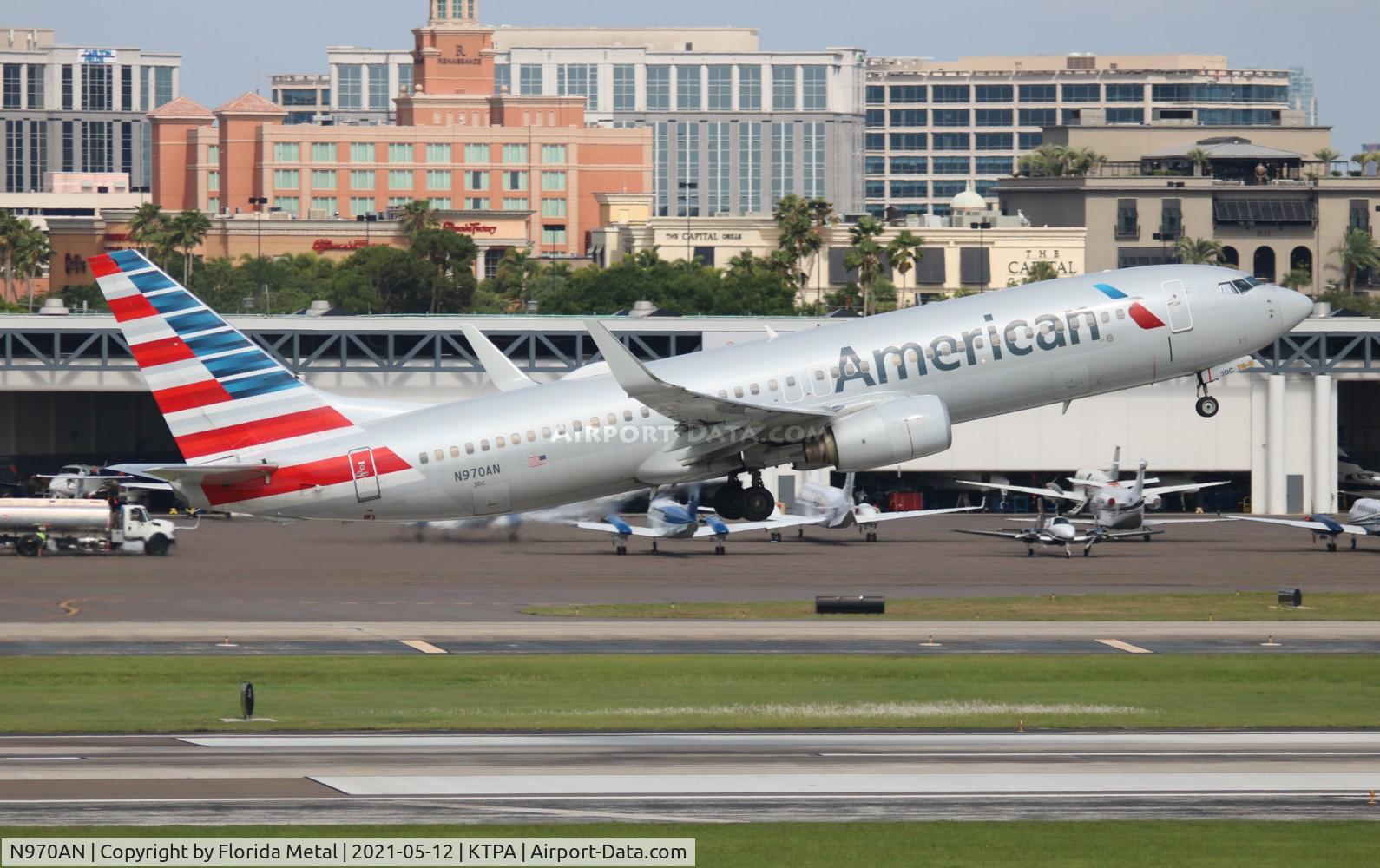 N970AN, 2001 Boeing 737-823 C/N 30096, TPA 2021
