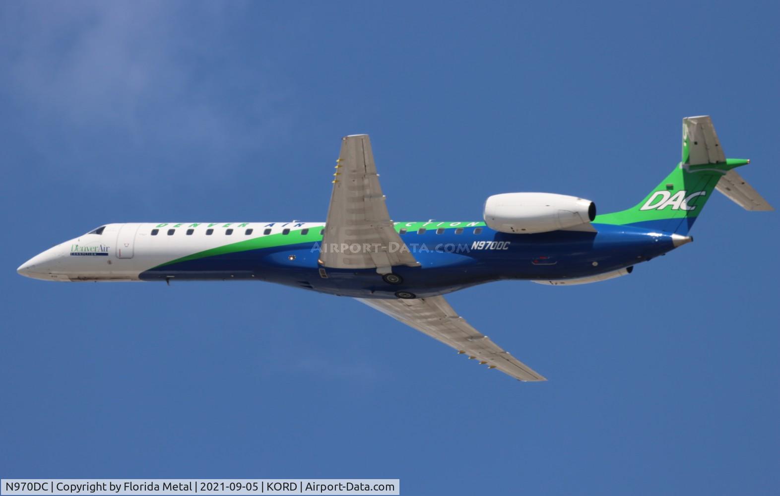 N970DC, 2004 Embraer ERJ-145LR (EMB-145LR) C/N 14500837, Denver Air Connection