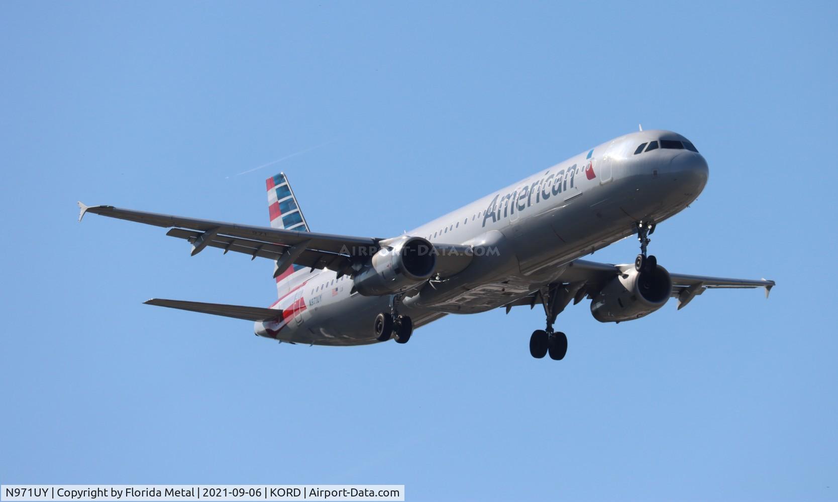 N971UY, 2014 Airbus A321-231 C/N 6249, ORD 2021