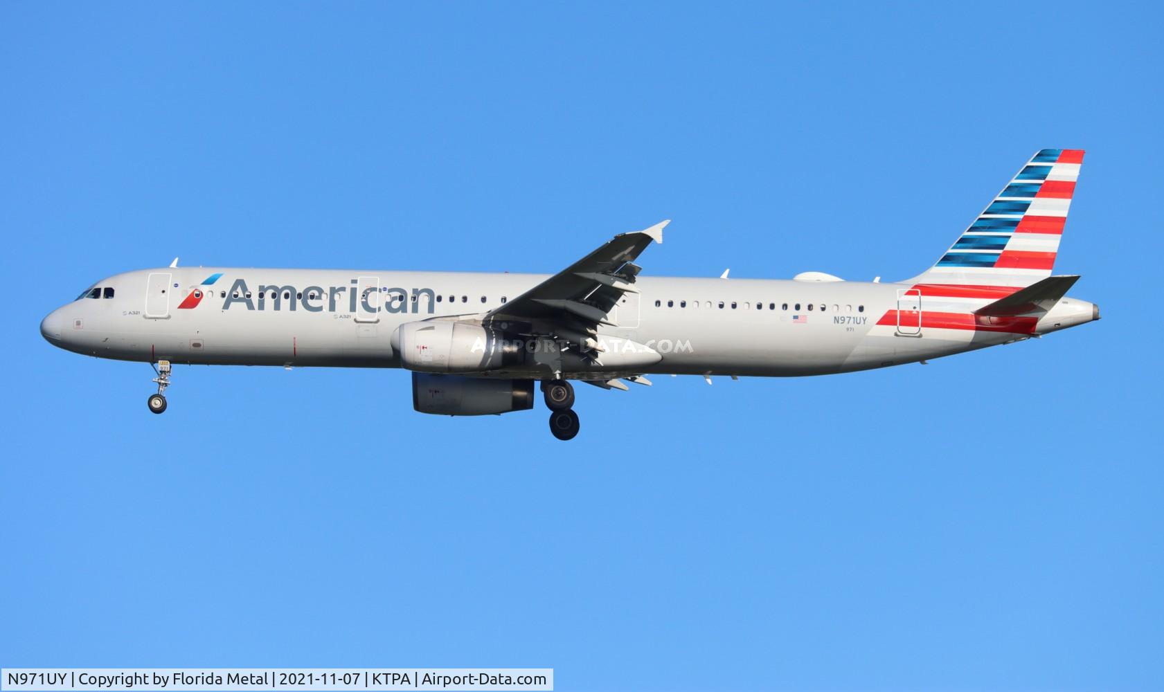 N971UY, 2014 Airbus A321-231 C/N 6249, TPA 2021