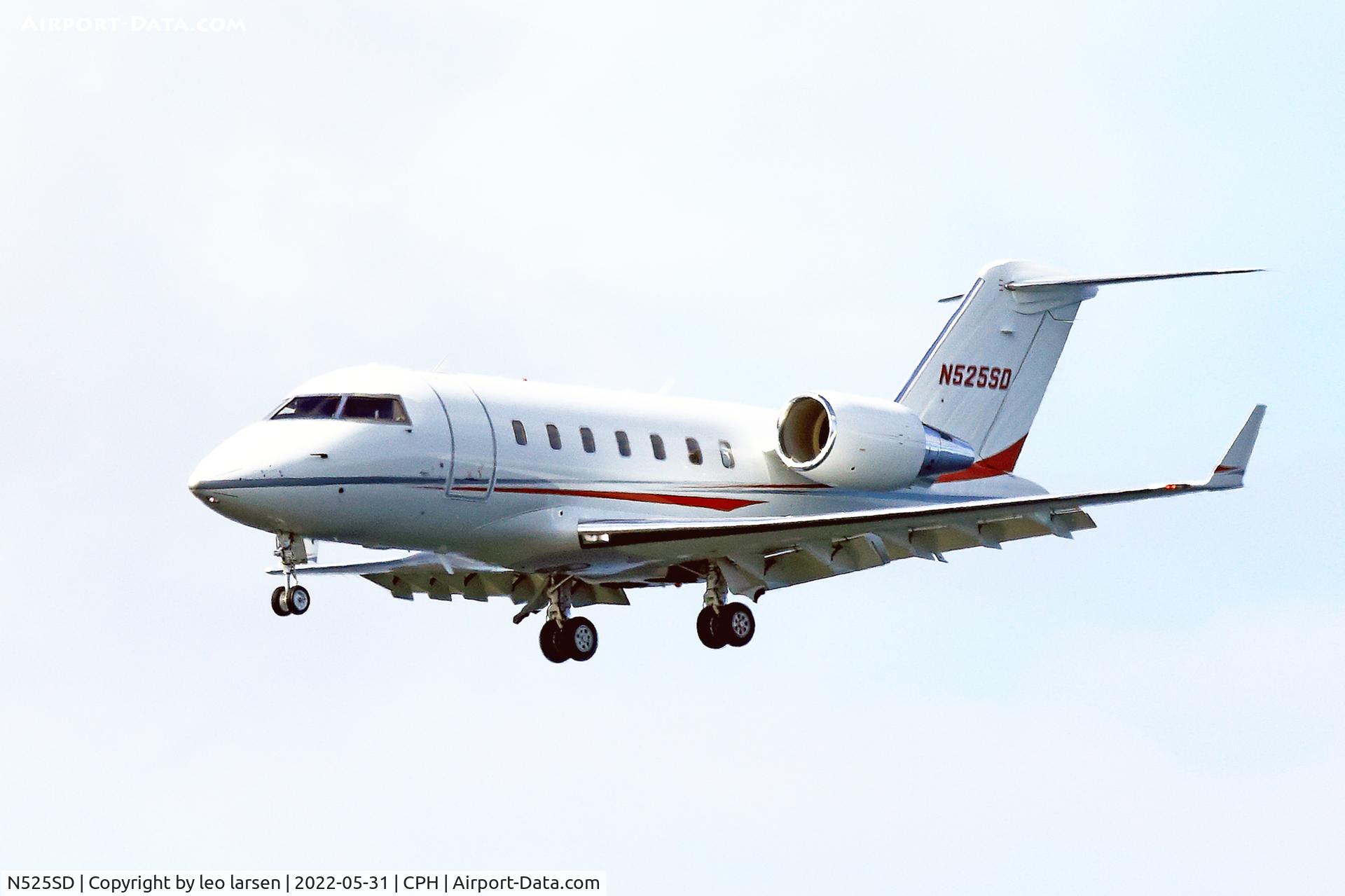 N525SD, 1989 Canadair Challenger 601-3A (CL-600-2B16) C/N 5056, Copenhagen 31.5.2022