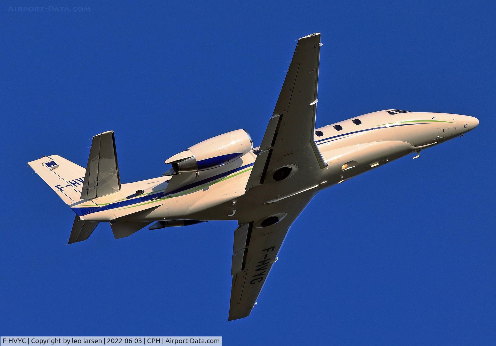 F-HVYC, 2018 Cessna 560XLS Citation Excel+ C/N 560-6254, Copenhagen 3.6.2022