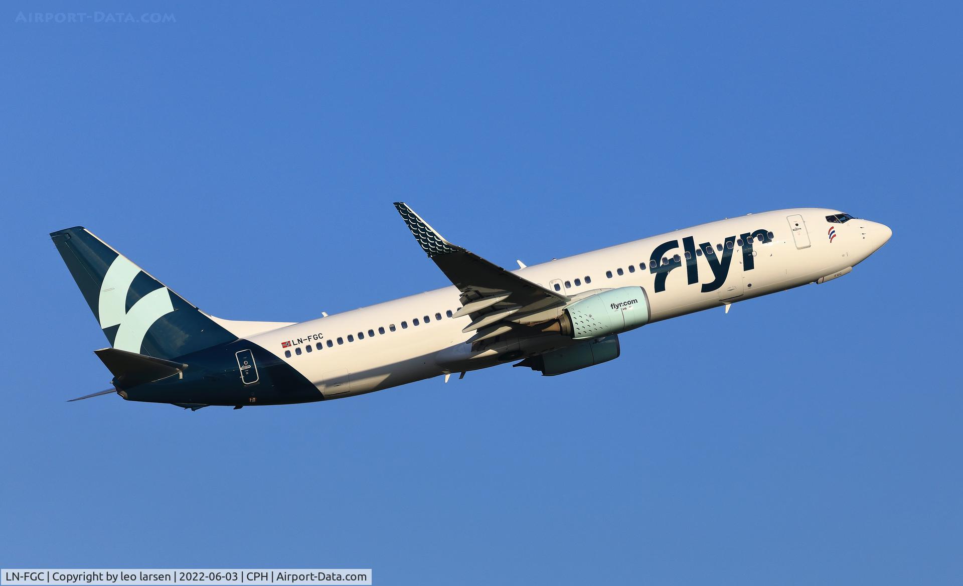 LN-FGC, 2013 Boeing 737-8KN C/N 40261, Copenhagen 3.6.2022