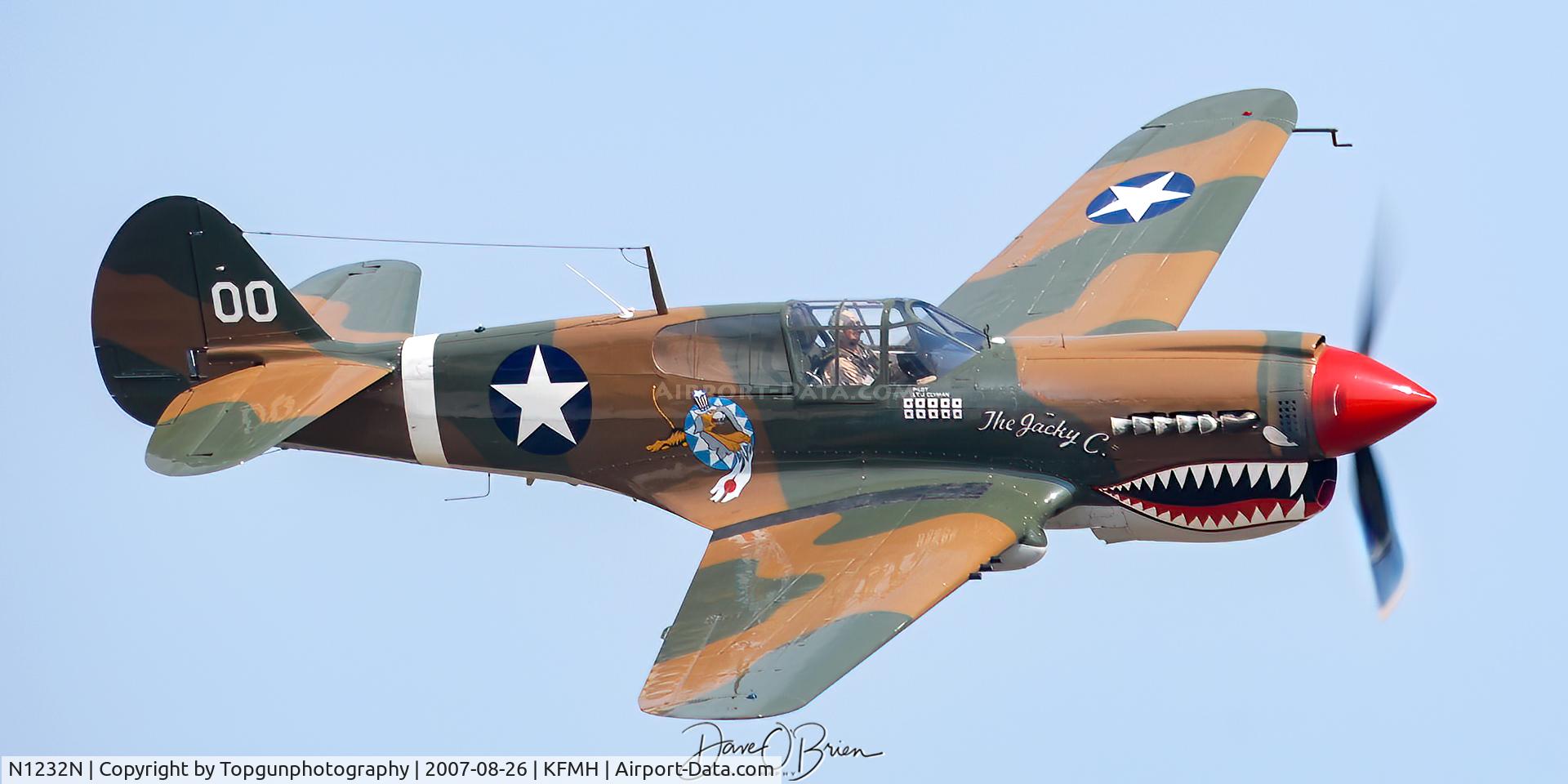 N1232N, 1943 Curtiss P-40N Warhawk C/N 27483, The Jacky C