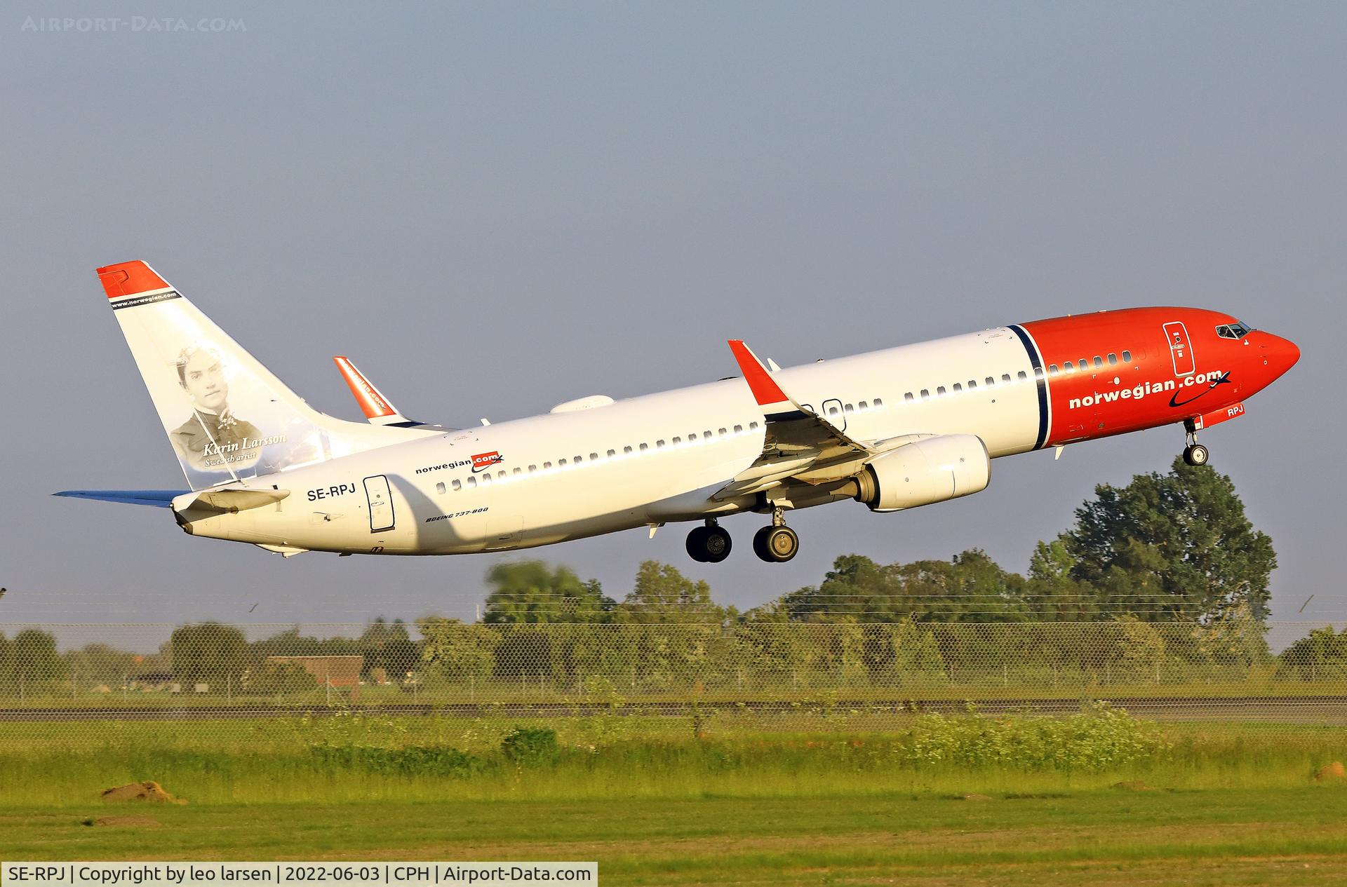 SE-RPJ, 2016 Boeing 737-8JP C/N 41153, Copenhagen 3.6.2022