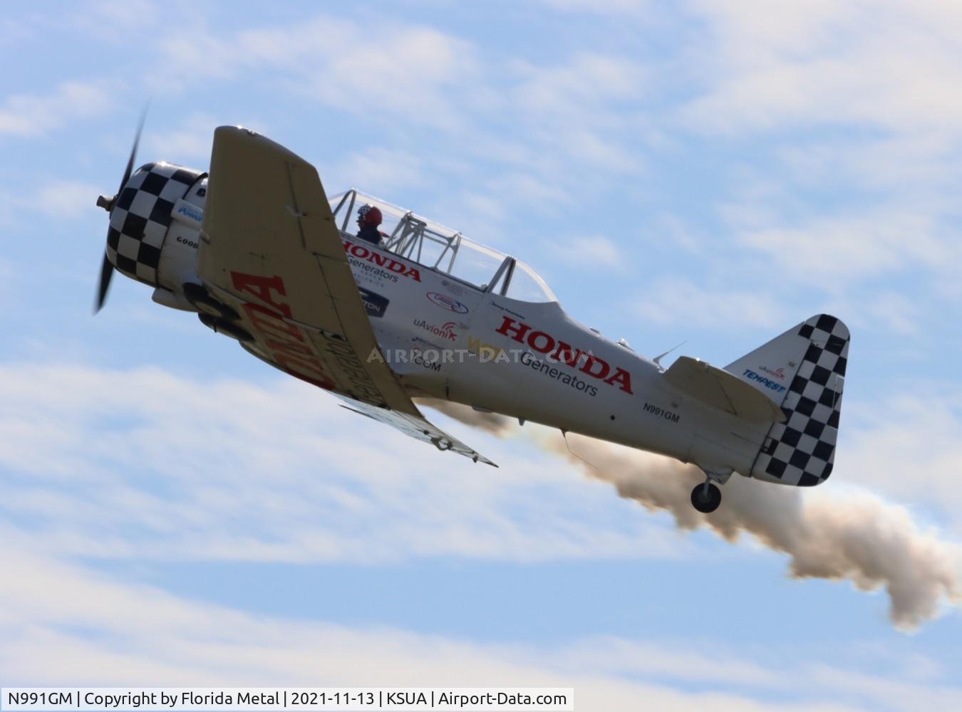 N991GM, 1941 North American AT-6C Texan C/N 88-17575, Stuart 2021