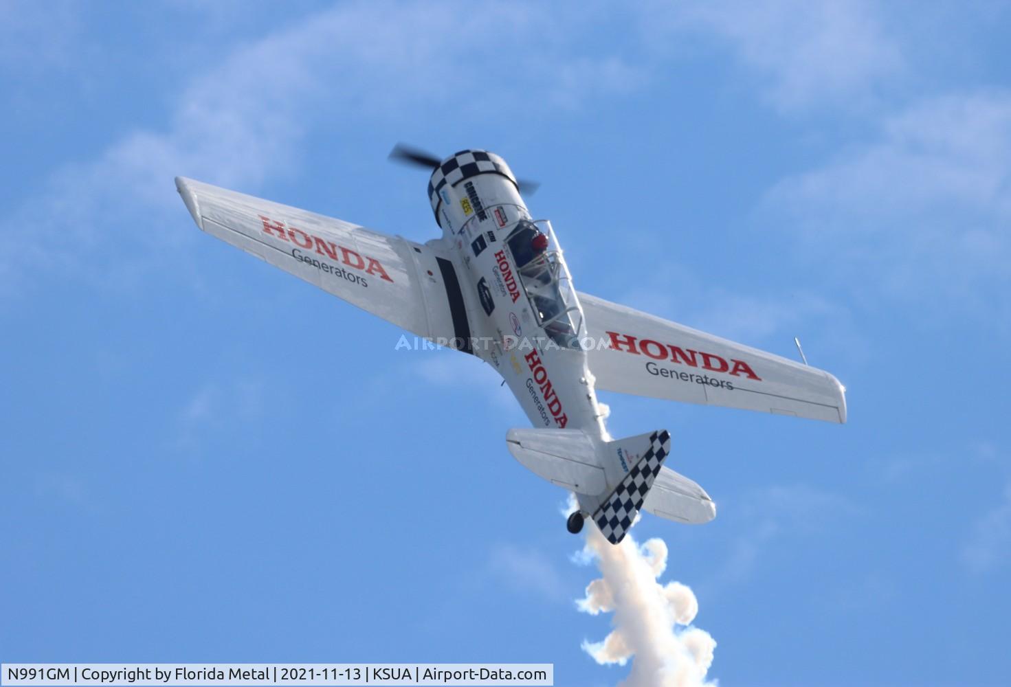 N991GM, 1941 North American AT-6C Texan C/N 88-17575, Stuart 2021