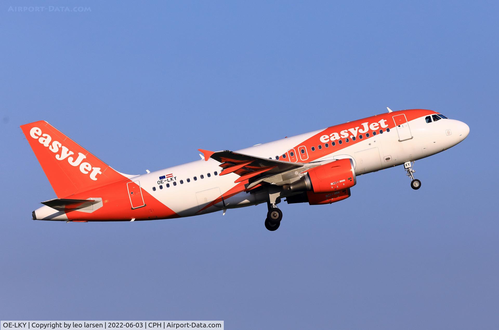 OE-LKY, 2011 Airbus A319-111 C/N 4778, Copenhagen 3.6.2022
