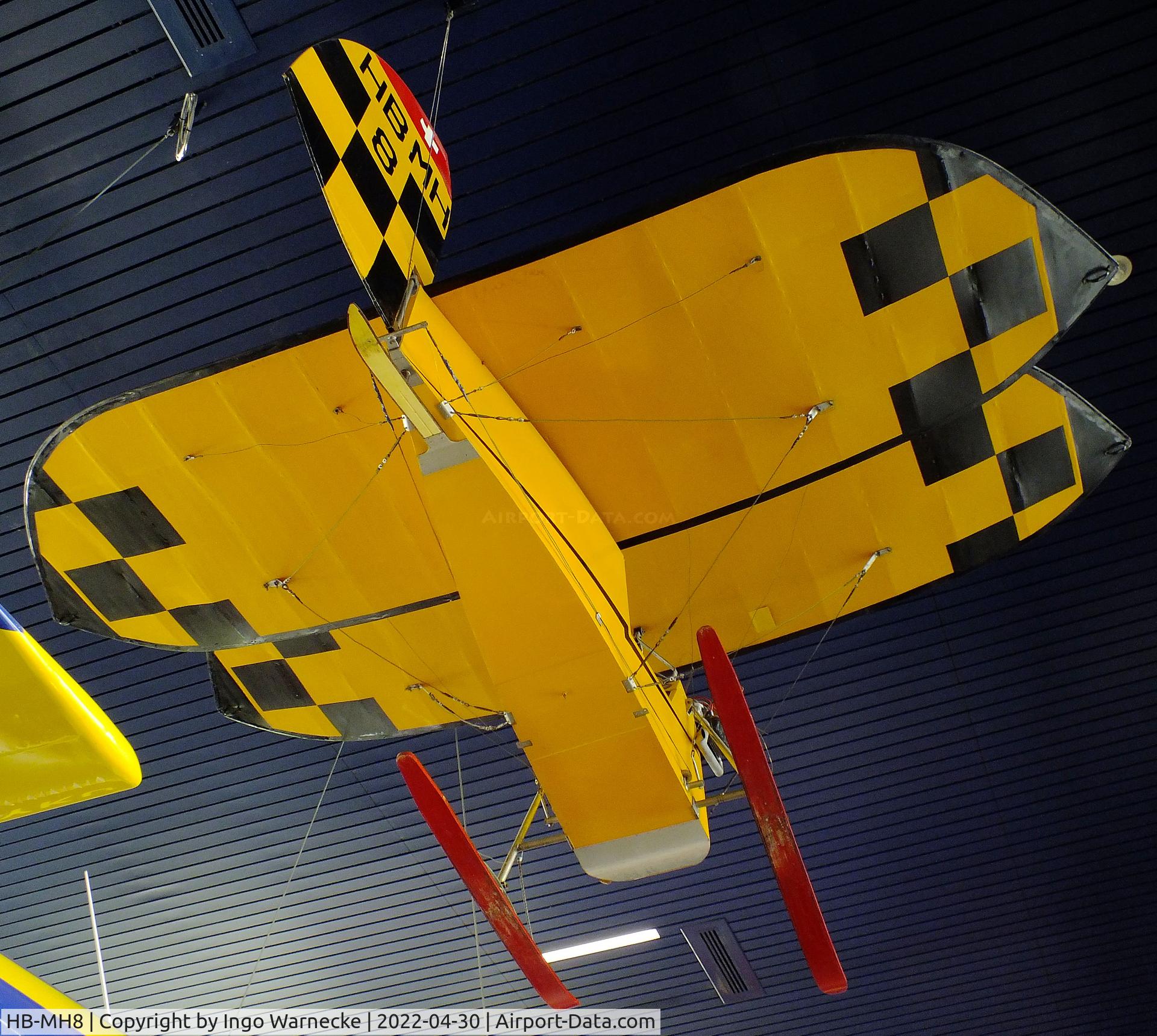 HB-MH8, Mignet HM.14 Pou-du-Ciel C/N Not found HB-MH8, Mignet HM.14 Pou-du-Ciel at the Verkehrshaus der Schweiz, Luzern (Lucerne)