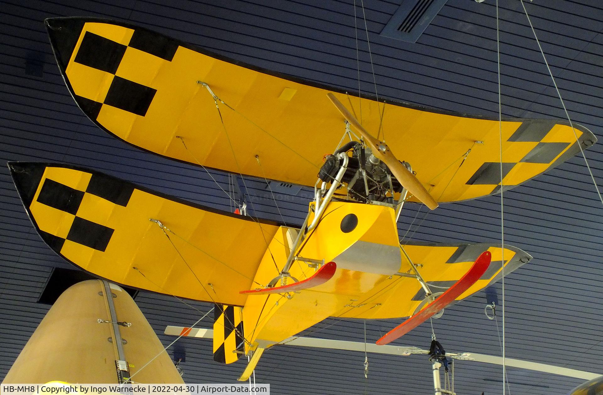 HB-MH8, Mignet HM.14 Pou-du-Ciel C/N Not found HB-MH8, Mignet HM.14 Pou-du-Ciel at the Verkehrshaus der Schweiz, Luzern (Lucerne)
