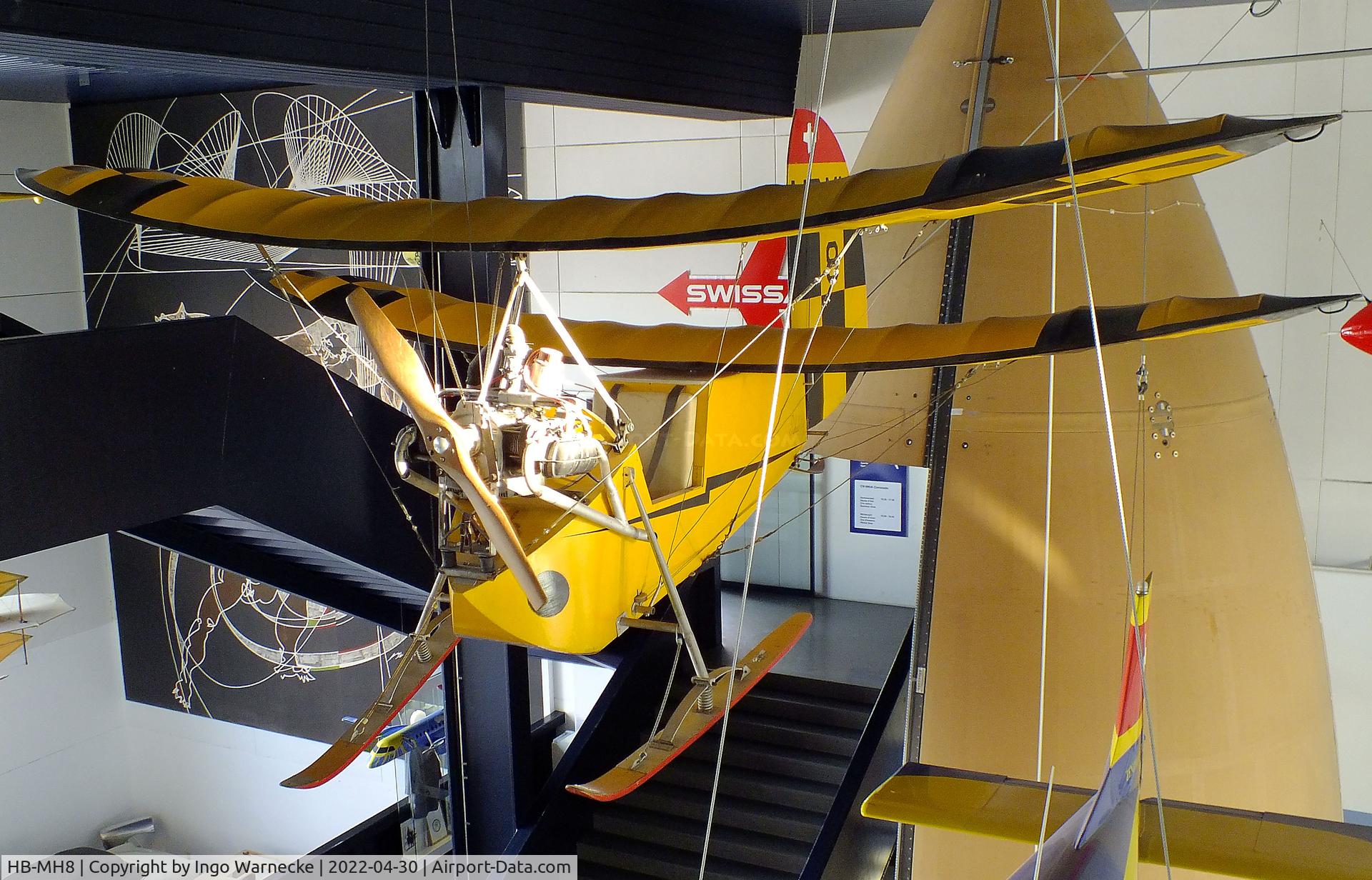 HB-MH8, Mignet HM.14 Pou-du-Ciel C/N Not found HB-MH8, Mignet HM.14 Pou-du-Ciel at the Verkehrshaus der Schweiz, Luzern (Lucerne)