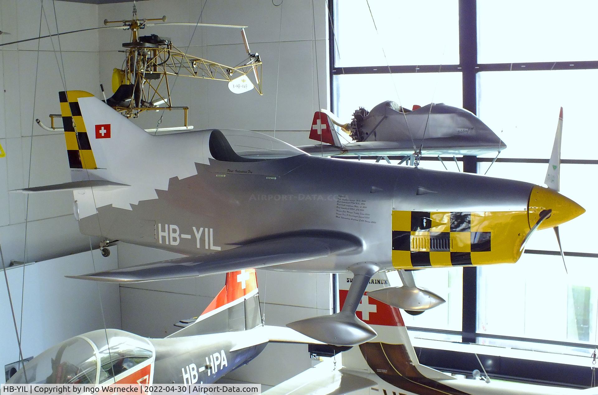 HB-YIL, Fry VF-11 Esprit C/N 001, Fry VF-II Esprit at the Verkehrshaus der Schweiz, Luzern (Lucerne)