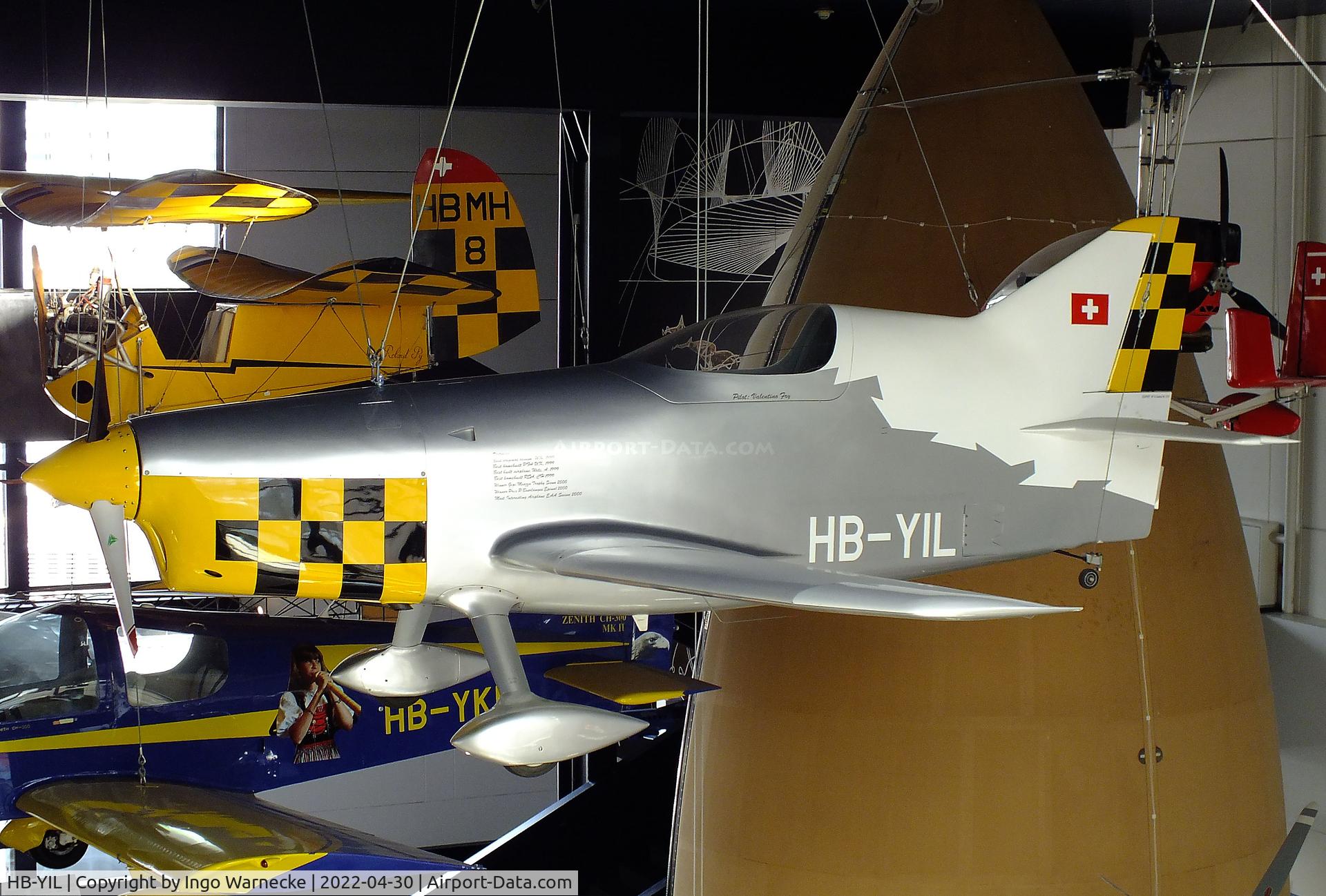 HB-YIL, Fry VF-11 Esprit C/N 001, Fry VF-II Esprit at the Verkehrshaus der Schweiz, Luzern (Lucerne)