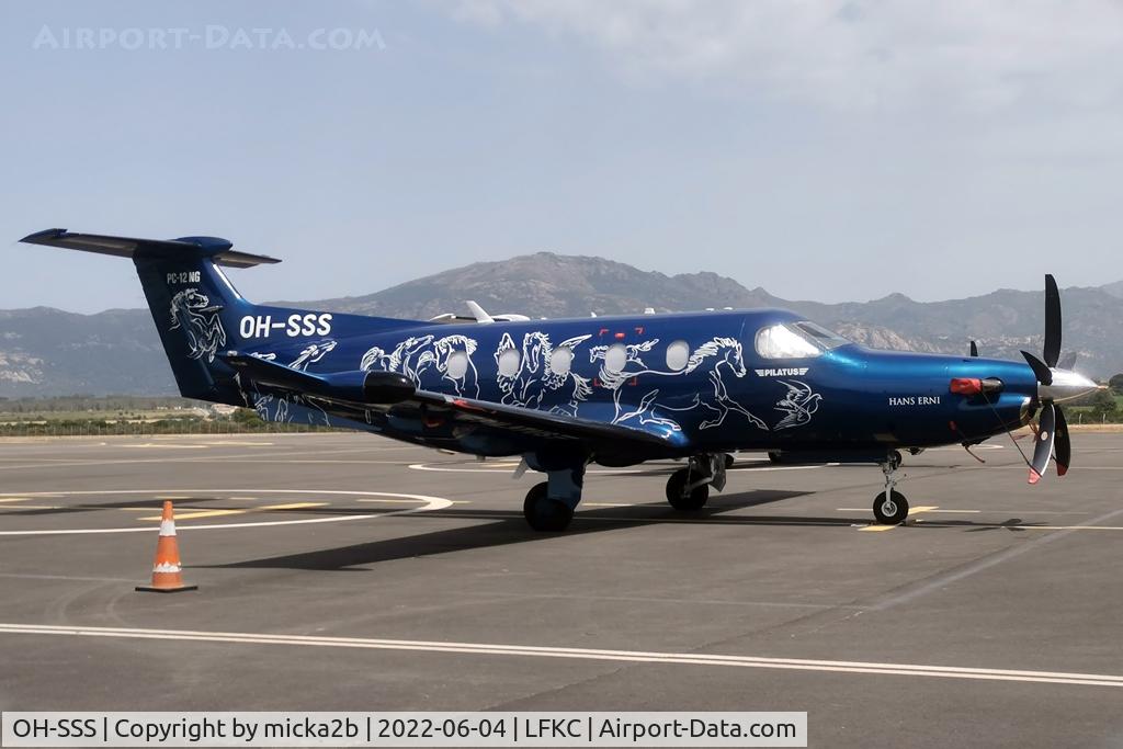 OH-SSS, 2019 Pilatus PC-12/47E C/N 1745, Parked