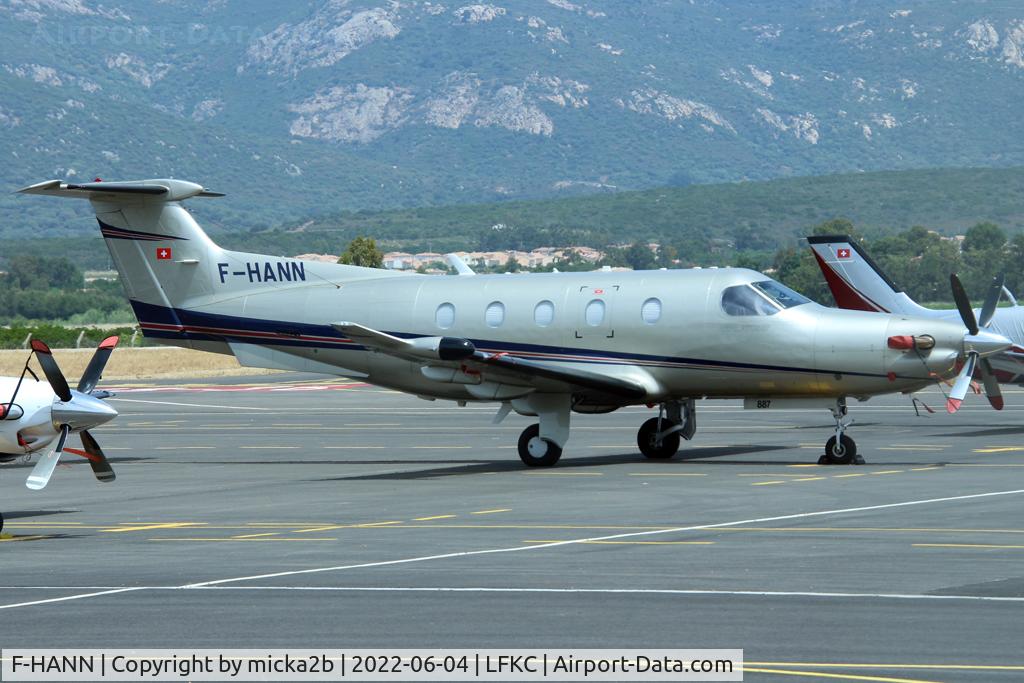 F-HANN, 2008 Pilatus PC-12/47E C/N 887, Parked