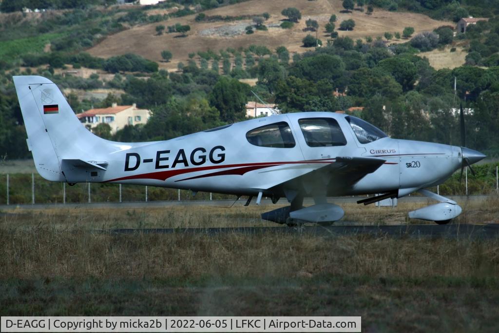 D-EAGG, 2004 Cirrus SR20 C/N 1388, Parked