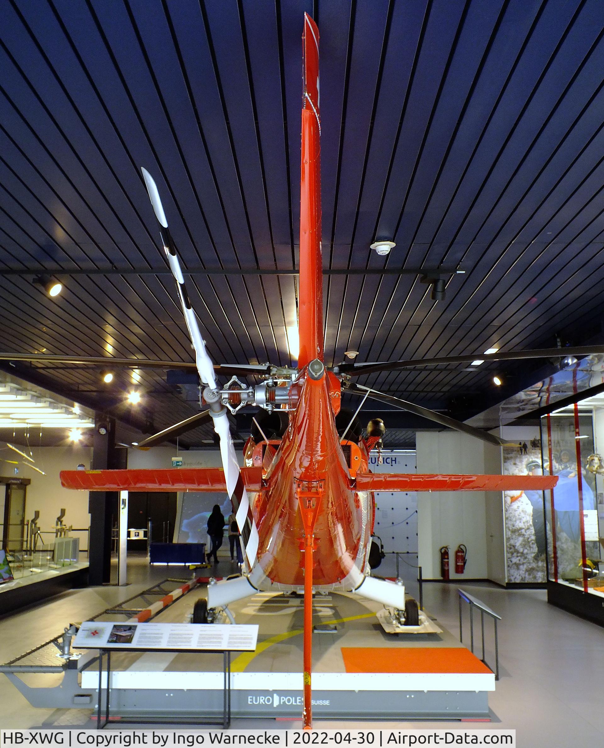 HB-XWG, 1993 Agusta A-109K-2 C/N 10007, Agusta A.109K-2 at the Verkehrshaus der Schweiz, Luzern (Lucerne)