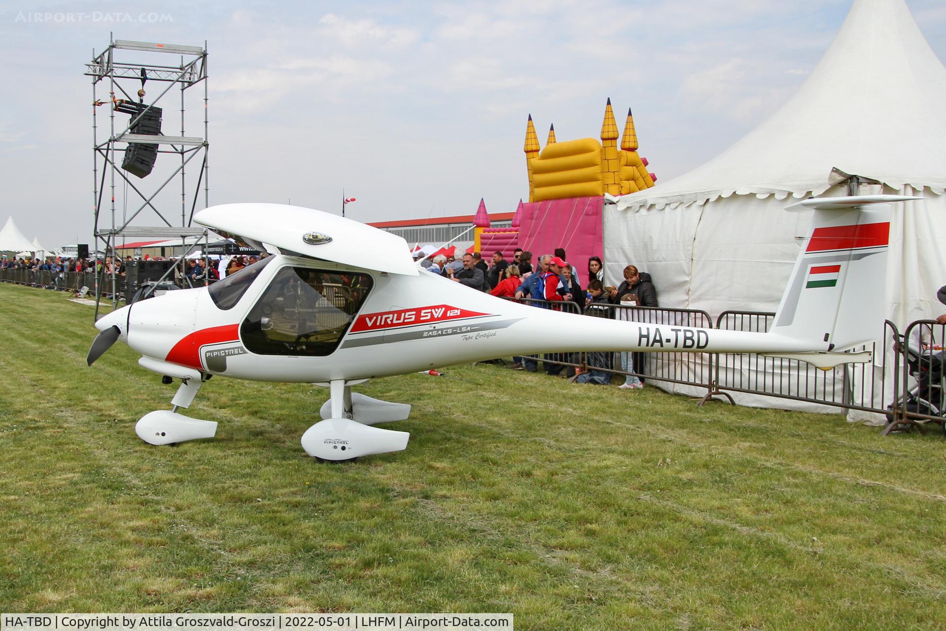 HA-TBD, 2019 Pipistrel Virus SW 121 C/N VSW1210059, LHFM - Fertöszentmiklós, Meidl Airport, Hungary. SKYVIEW West Hungarian Airshow 2022