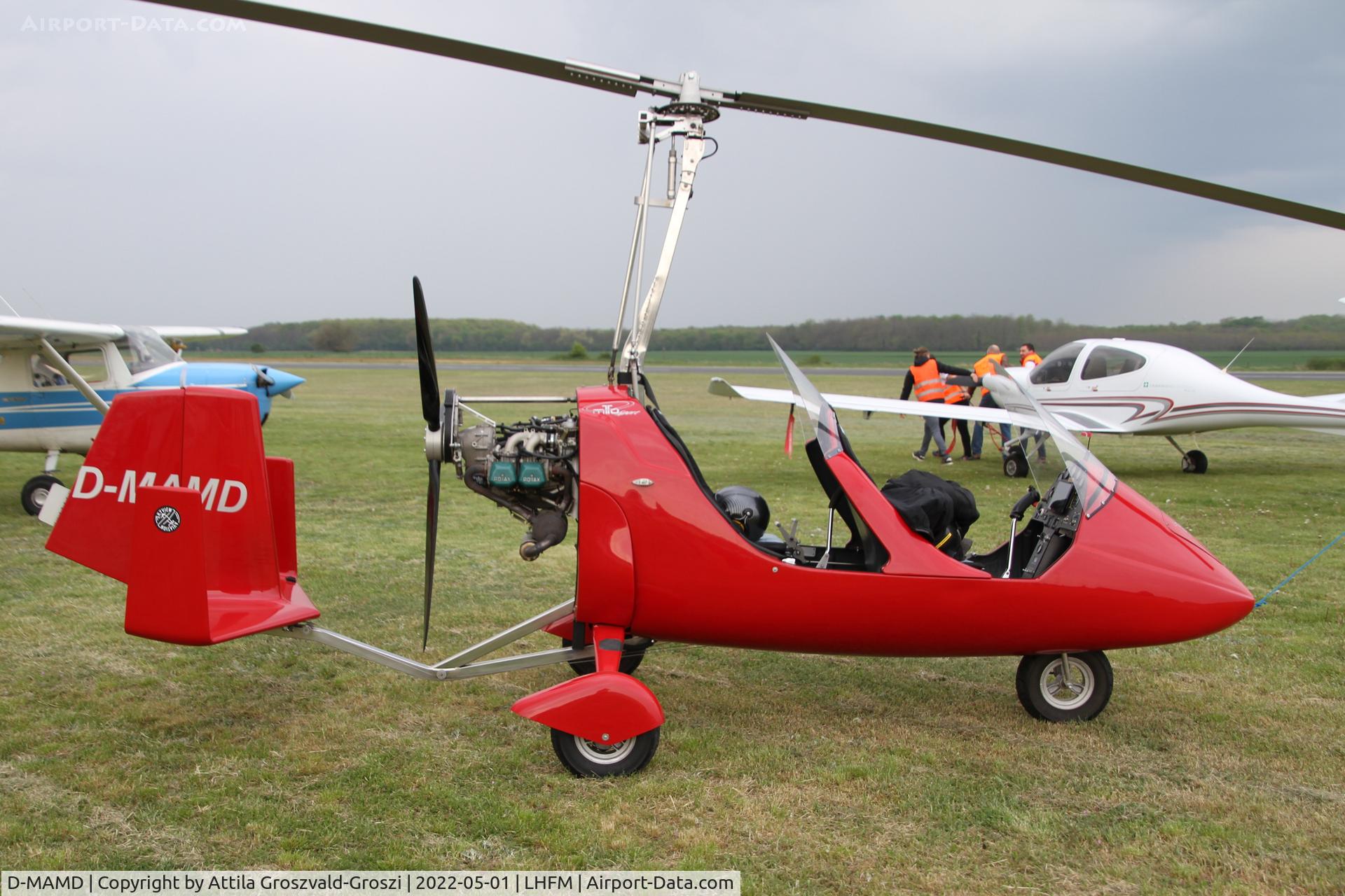 D-MAMD, AutoGyro Europe MTOSport C/N Not found D-MAMD, LHFM - Fertöszentmiklós, Meidl Airport, Hungary. SKYVIEW West Hungarian Airshow 2022