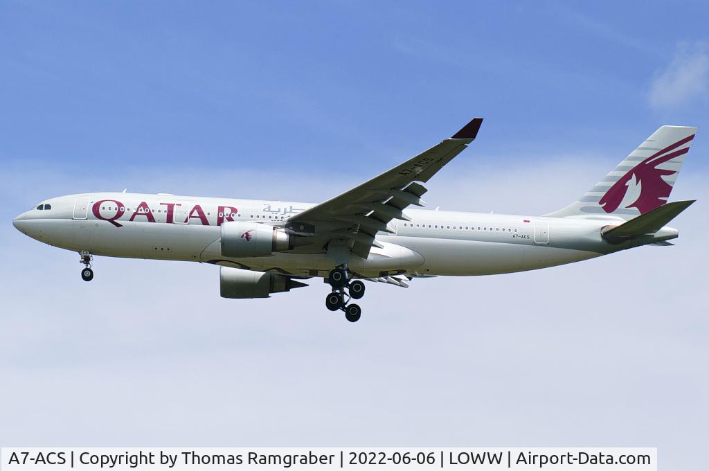 A7-ACS, 2007 Airbus A330-202 C/N 820, Qatar Airways Airbus A330-200