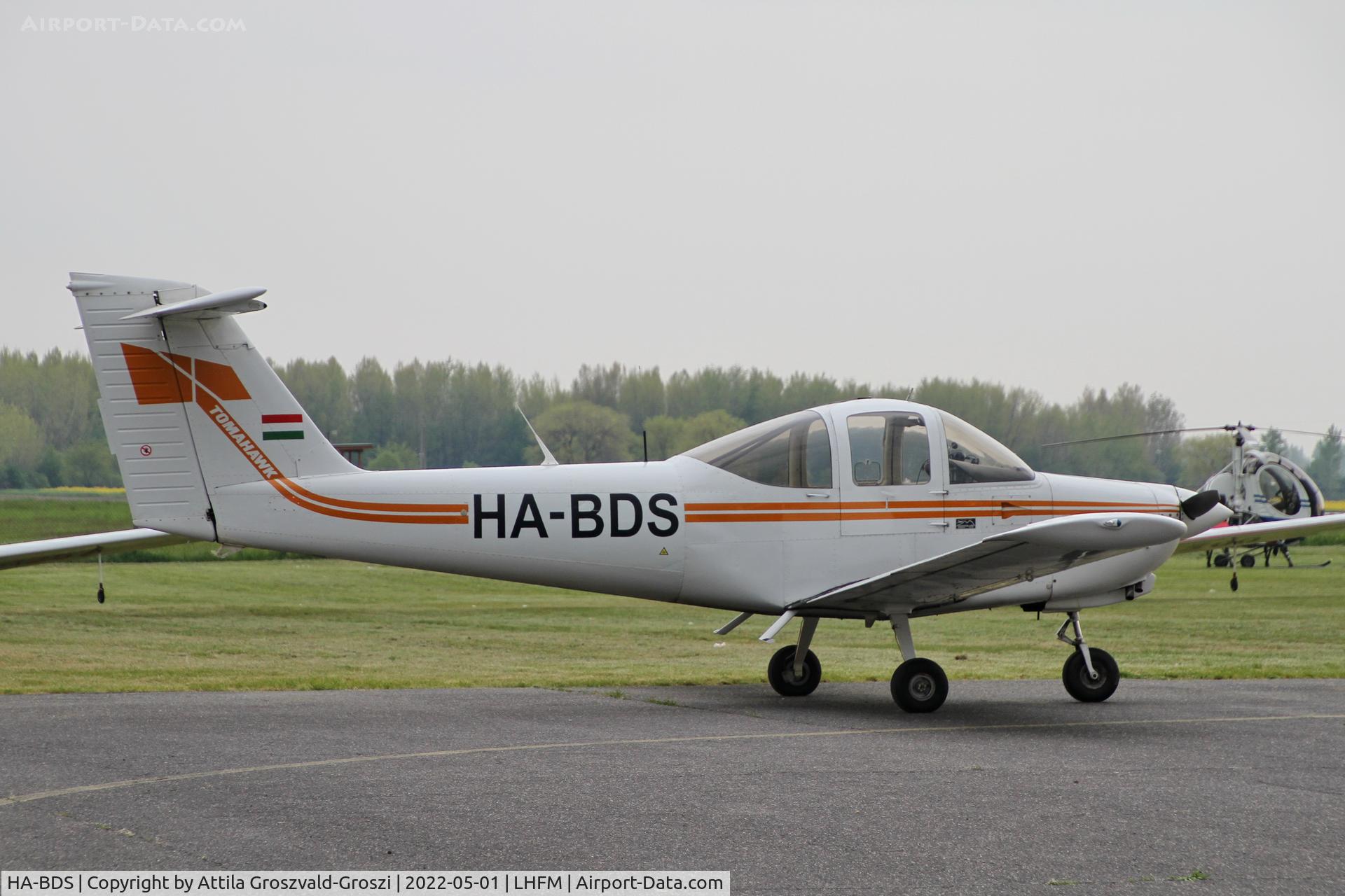 HA-BDS, Piper PA-38-112 Tomahawk Tomahawk C/N 38-78A0176, LHFM - Fertöszentmiklós, Meidl Airport, Hungary. SKYVIEW West Hungarian Airshow 2022