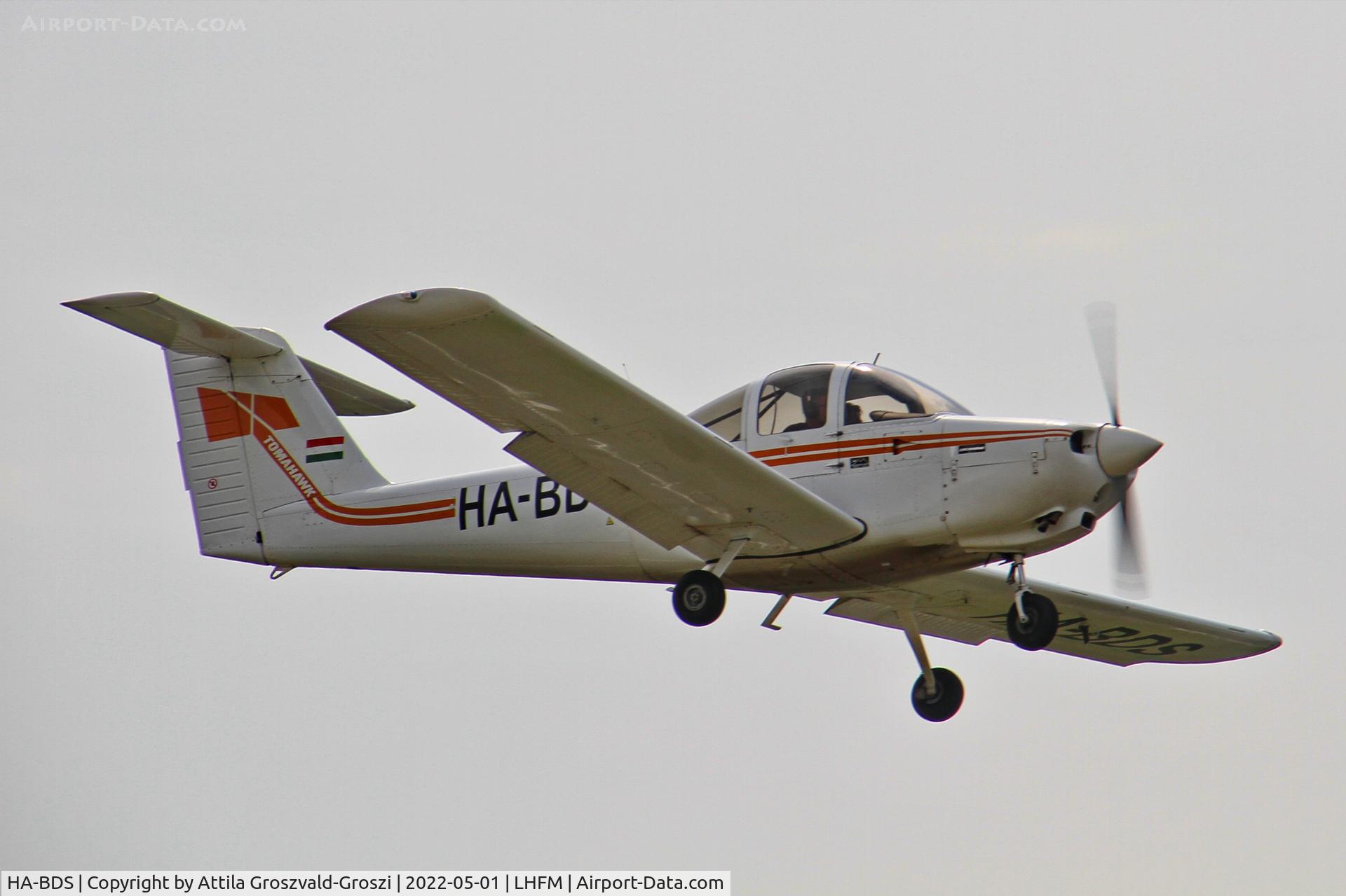 HA-BDS, Piper PA-38-112 Tomahawk Tomahawk C/N 38-78A0176, LHFM - Fertöszentmiklós, Meidl Airport, Hungary. SKYVIEW West Hungarian Airshow 2022