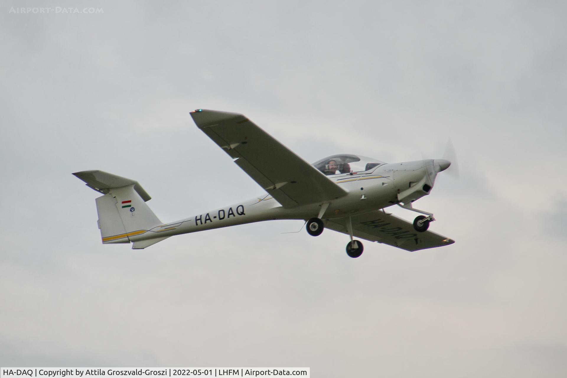 HA-DAQ, 1997 Diamond DA-20A-1 Katana C/N 10263, LHFM - Fertöszentmiklós, Meidl Airport, Hungary. SKYVIEW West Hungarian Airshow 2022